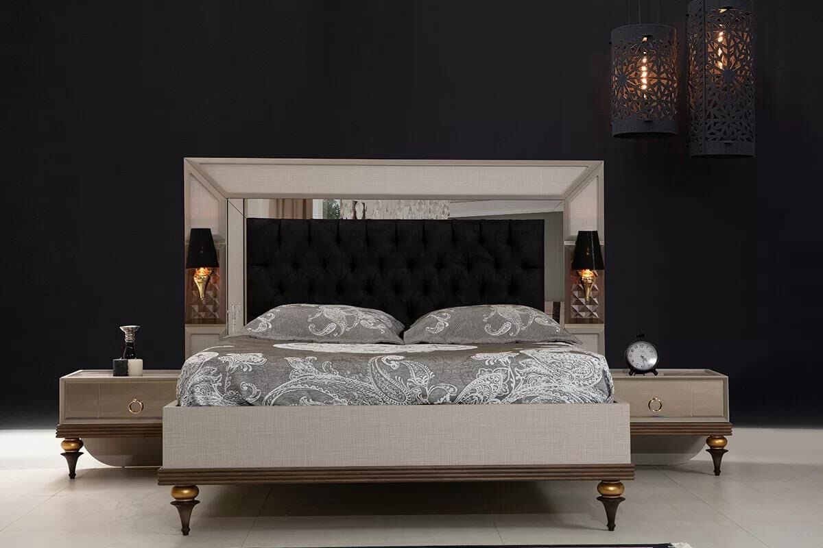 Rll Topkapı Karyola(Baza Başlık Dahil)