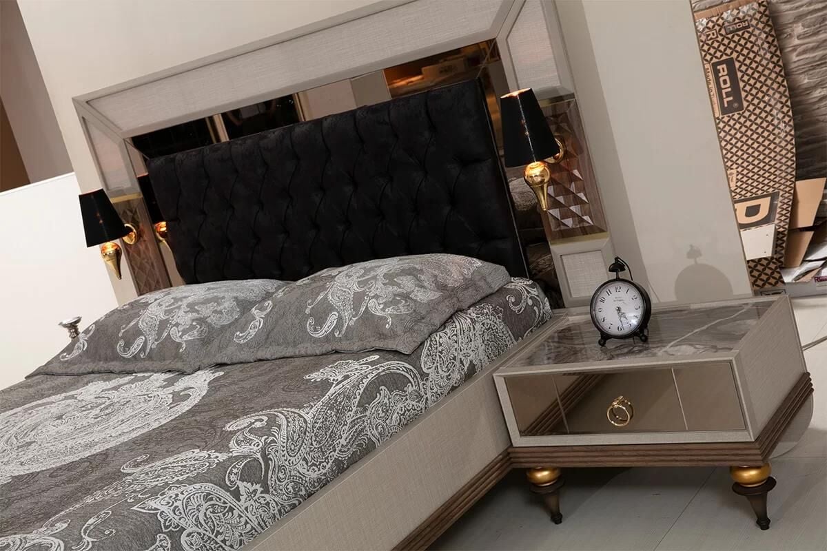 Rll Topkapı Karyola(Baza Başlık Dahil)