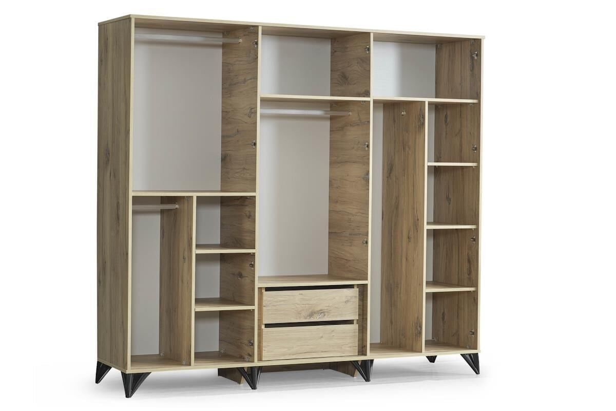 Mds Ekin 6 Kapaklı Dolap Beyaz