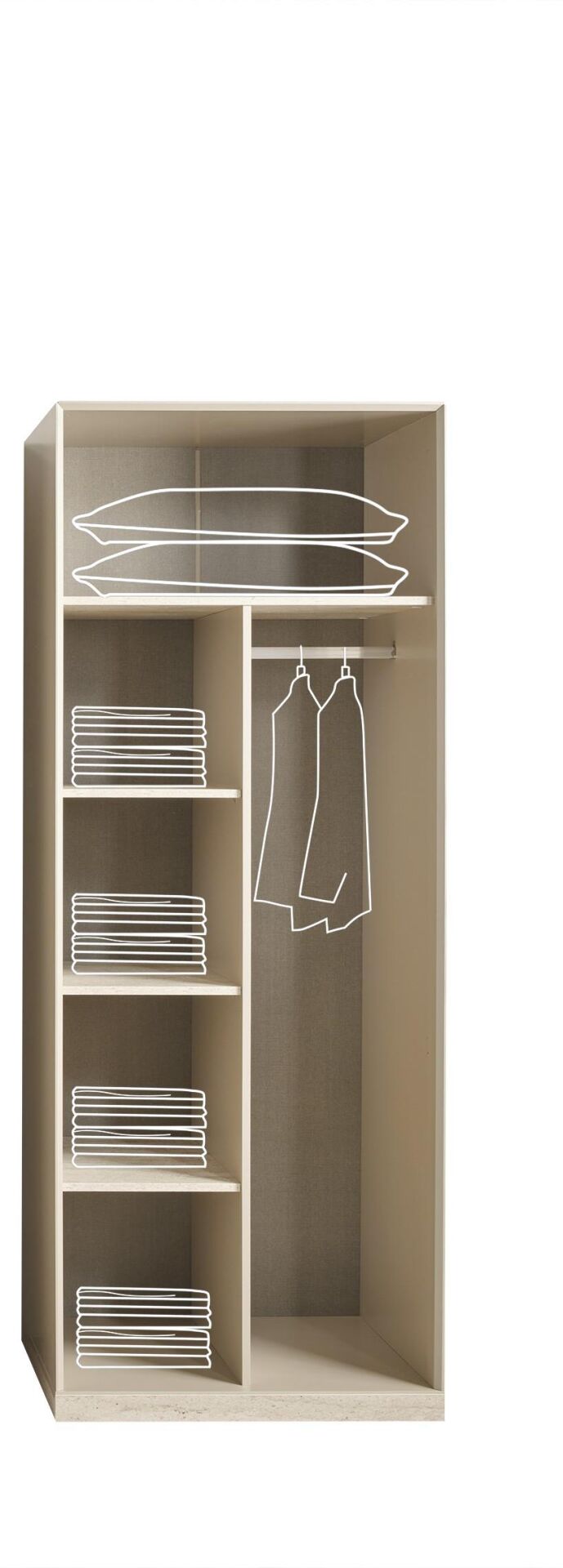 Bg Artemis 2 Kapılı Dolap