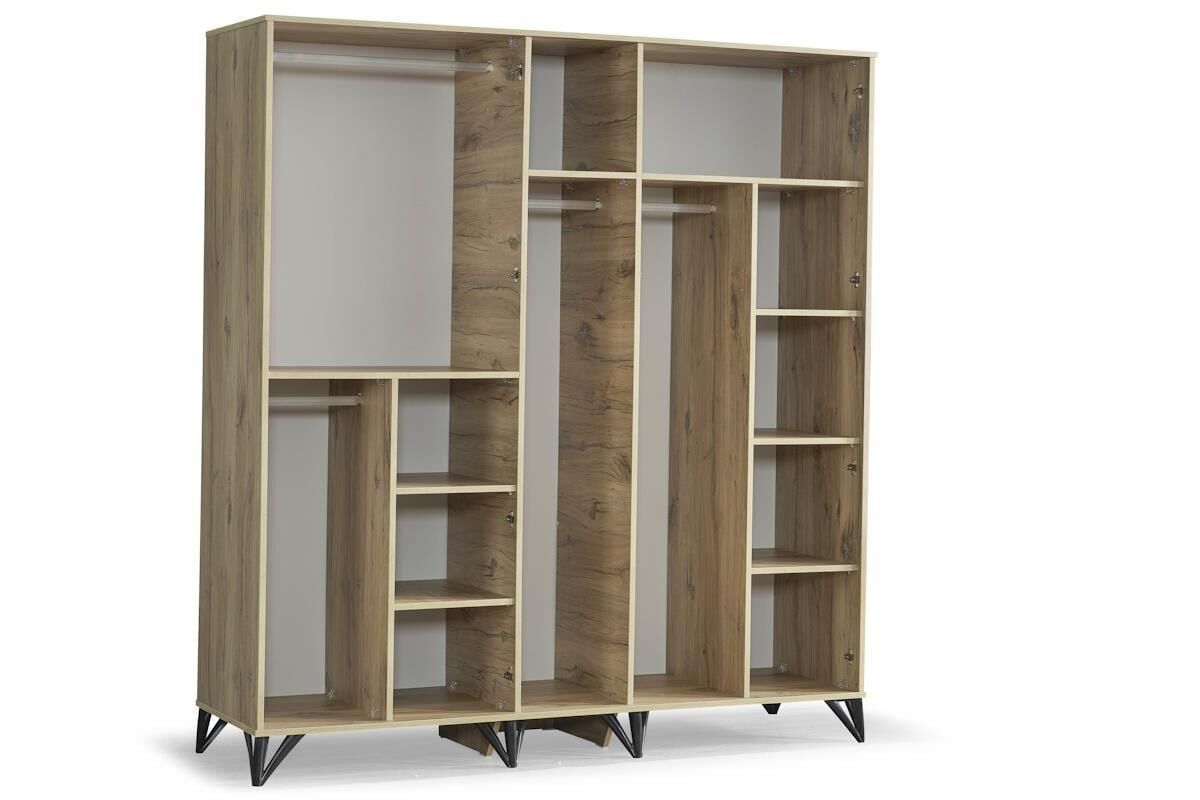 Mds Ekin 5 Kapaklı Dolap Beyaz