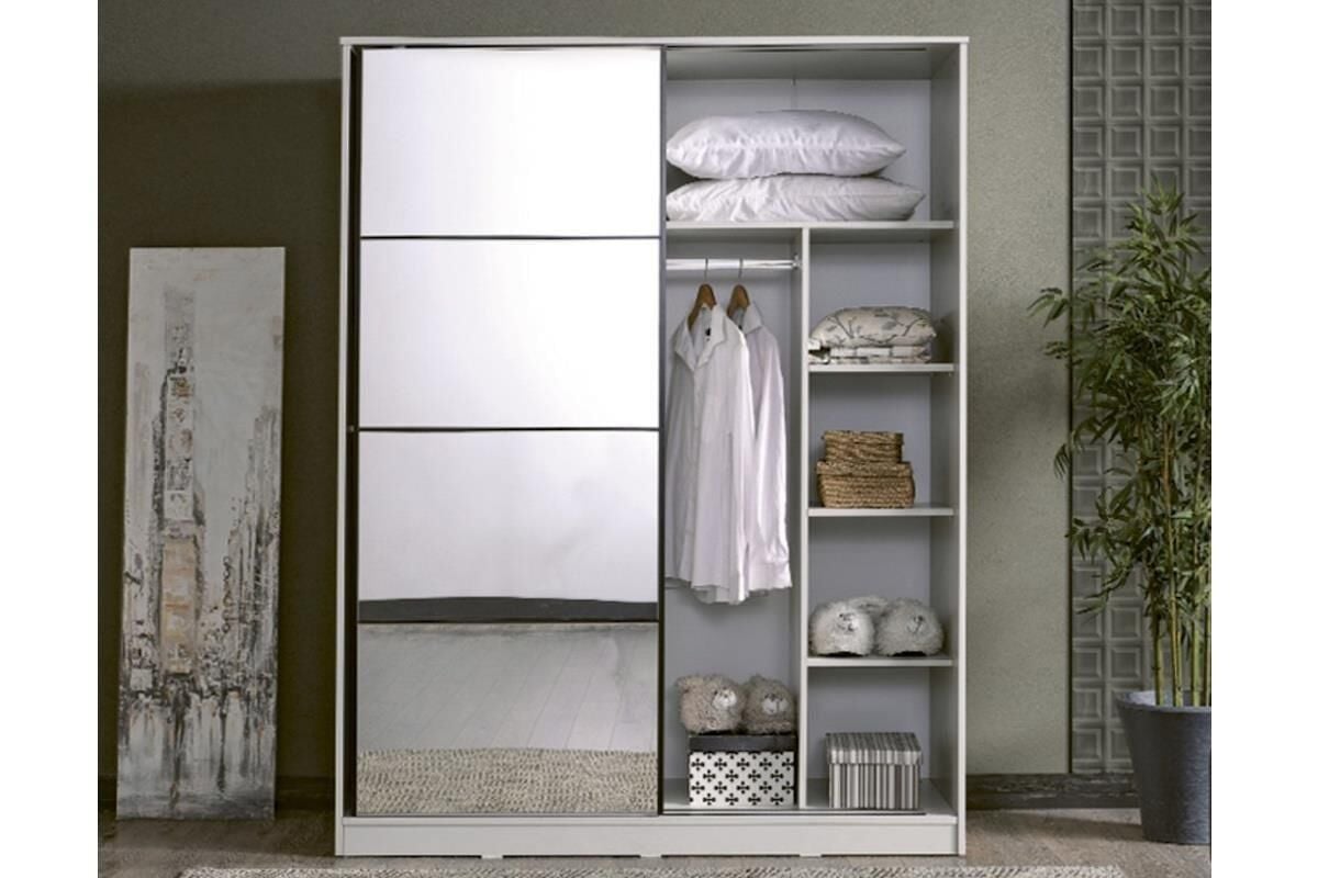 Mds Sude 160 cm Sürgü Kapaklı Dolap