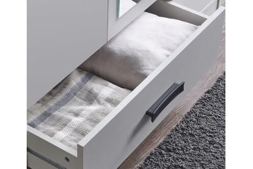 Mds Sude 3 Kapaklı Dolap Beyaz