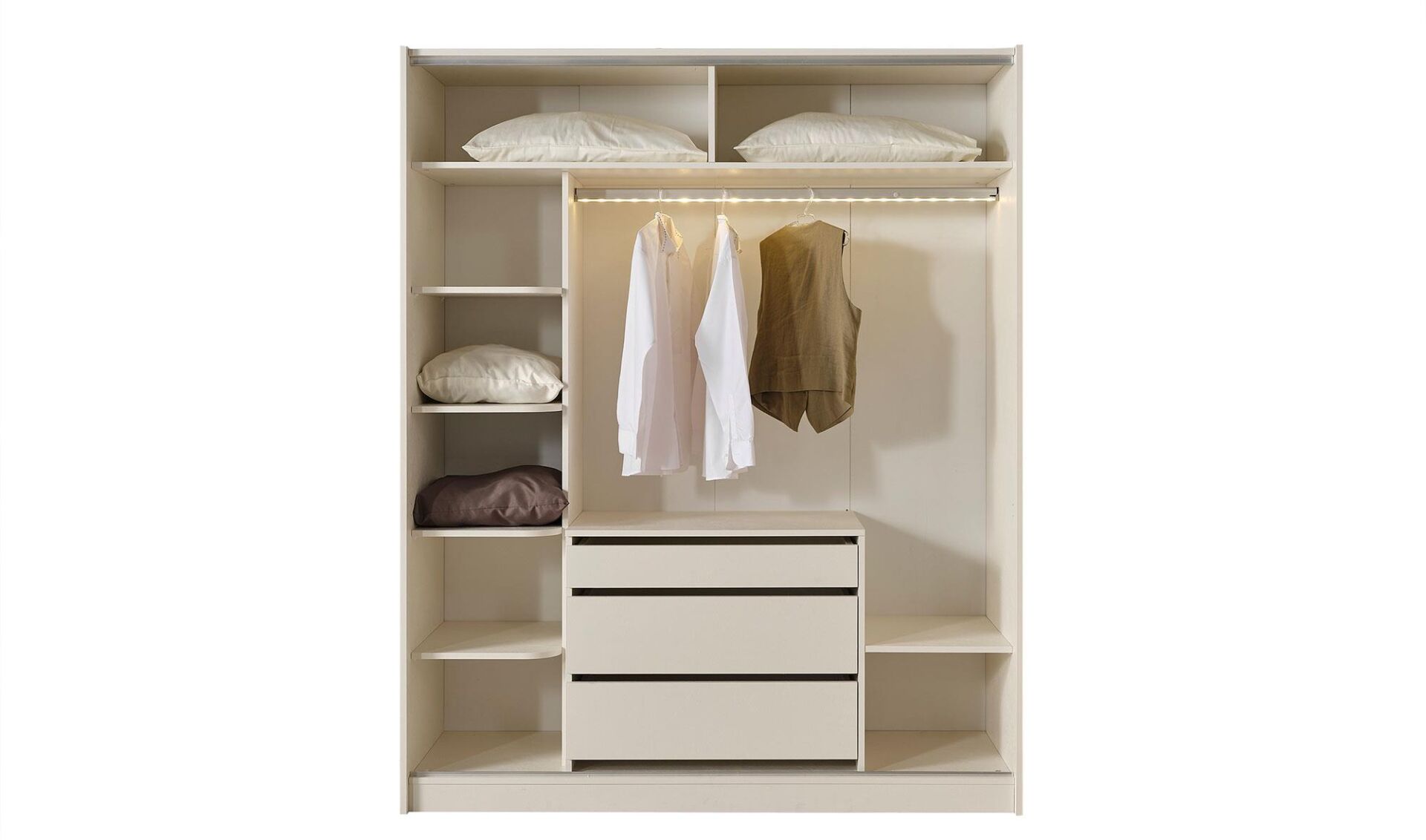 Dmx Rio Delux 4'Lü Aynalı Akordion Dolap