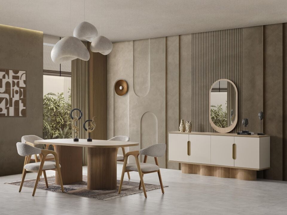 Bym Lizbon Yemek Odası Takımı