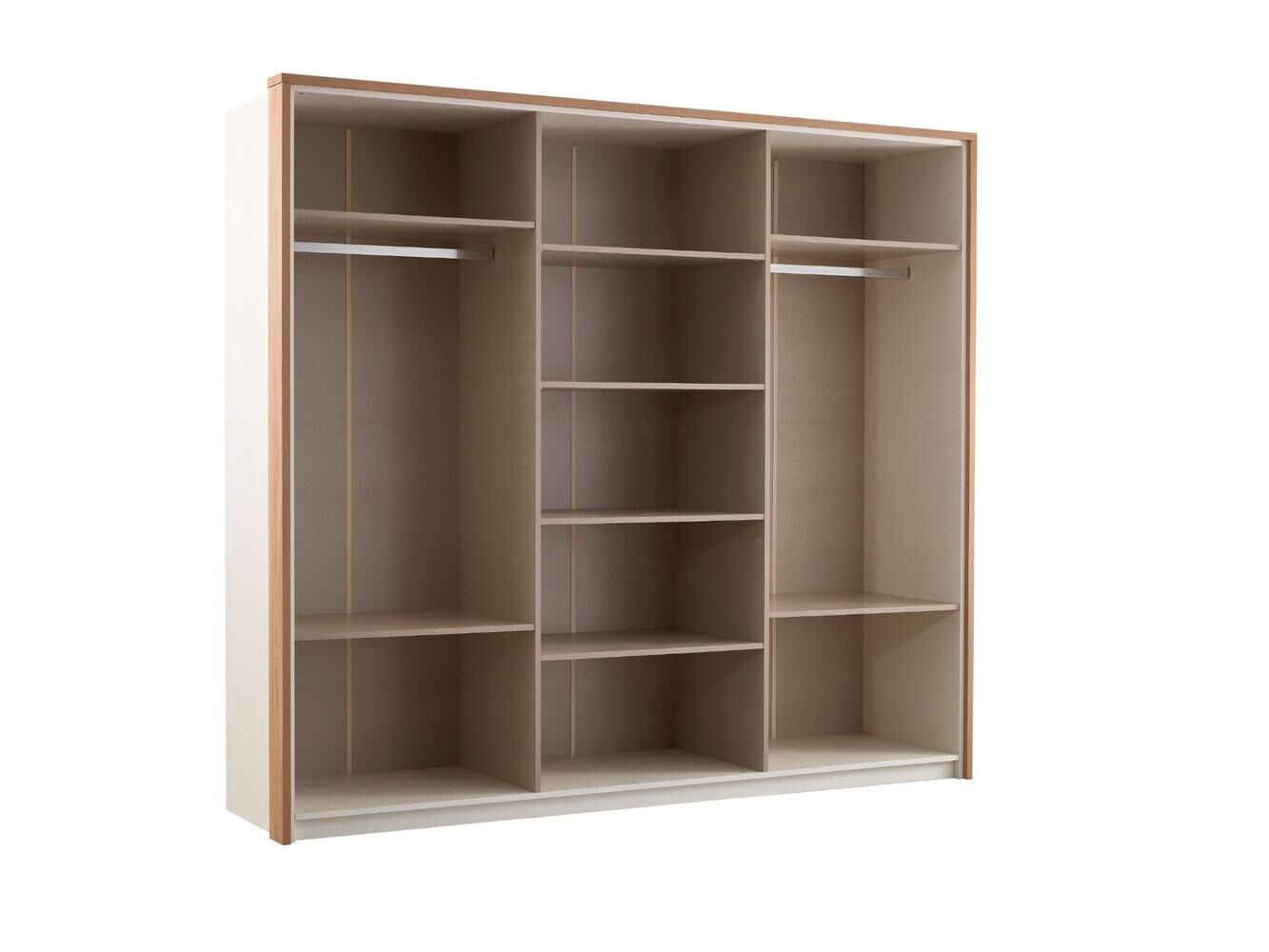 Arn Alaçatı 6 Kapılı Gardırop (6 Düz Kapak / 3+3 Dolap)