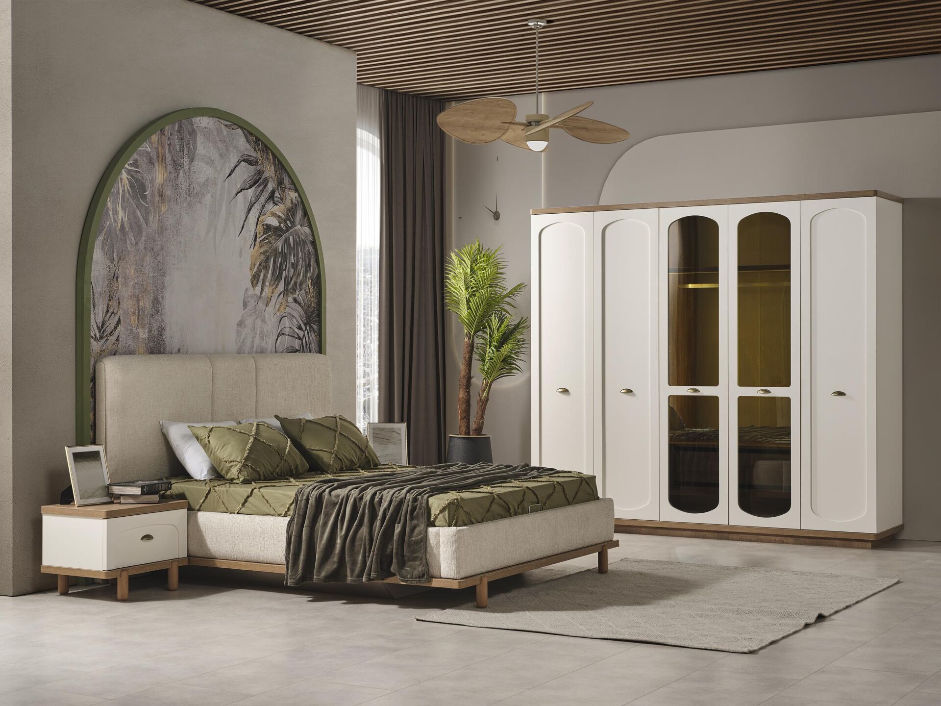 Bg Rigel 5 Kapılı Dolap