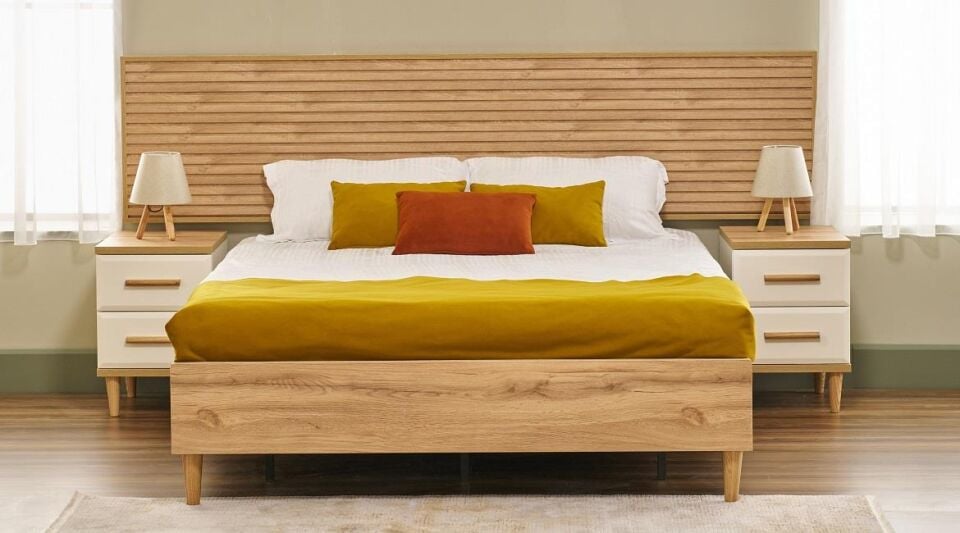 Mil Tena 240*60 cm Ahşap Başlık