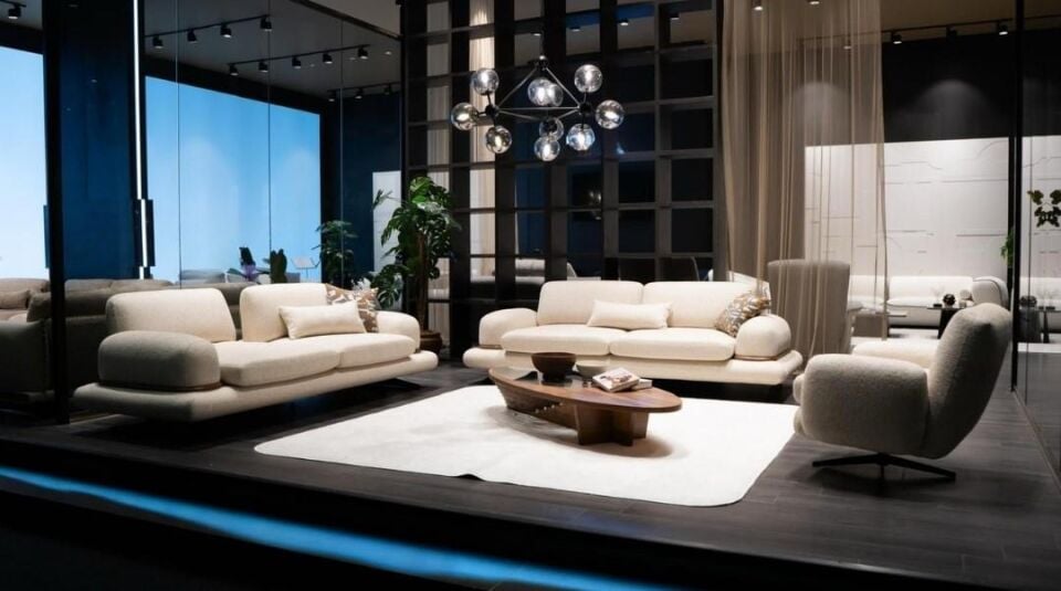 Okn İnci Koltuk Takımı 3+3+1