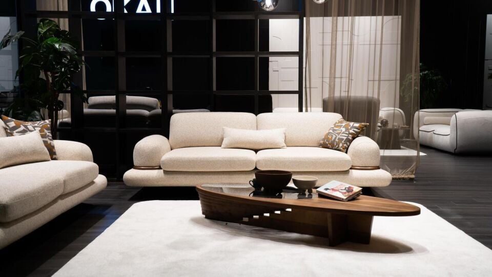 Okn İnci 3 Lü Koltuk