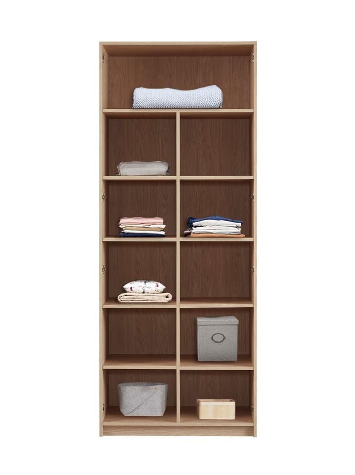 Arn Pera İki Kapılı Komple Raflı Dolap Modülü