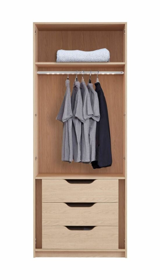 Arn Pera İki Kapılı Çekmeceli Dolap Modülü