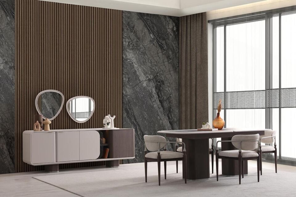 Rll Armani Yemek Odası Takımı