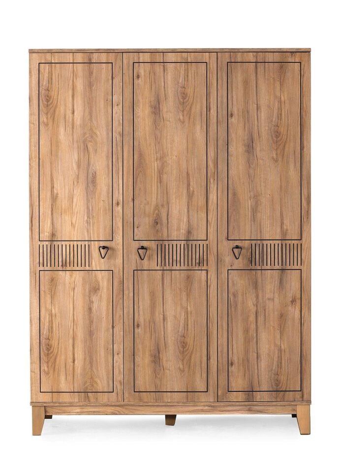 Vze Montano Genç 3 Kapılı Dolap