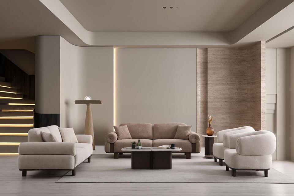 Rll Armani Koltuk Takımı 3+3+1