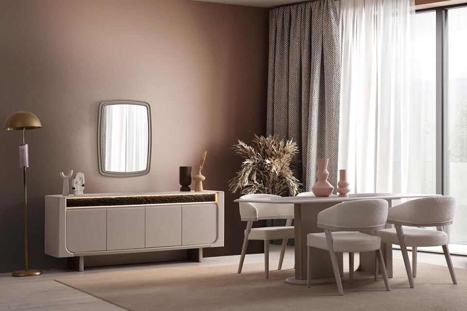 Rll İnci Yemek Odası Takımı