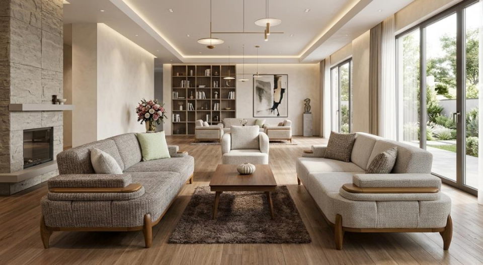 Fdl Reform Koltuk Takımı 3+3+1