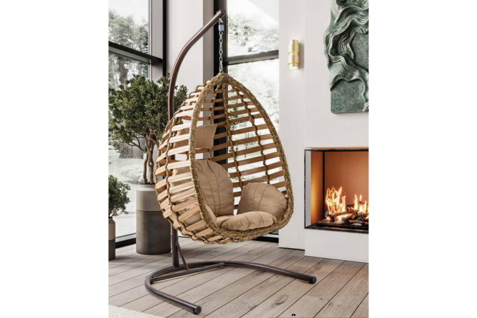 Garden Gümbet Salıncak Açık Kahve