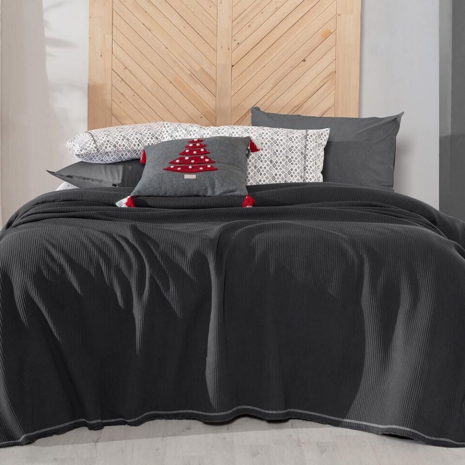 Sarev Abel Pike Takımı Tek Kişilik Gri