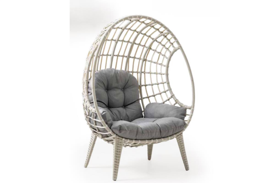 Garden Gümbet Sabit Salıncak Beyaz