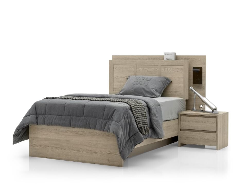 Vze Vega Genç Karyola Bazalı Başlık Dahil 120'lik