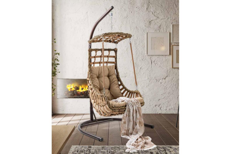 Garden Alaçatı Salıncak Açık Kahve