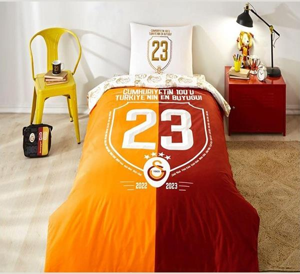 Taç 4808  Brf Kulup Lisanslı Nevresim Takımı Galatasaray Şampiyonluk