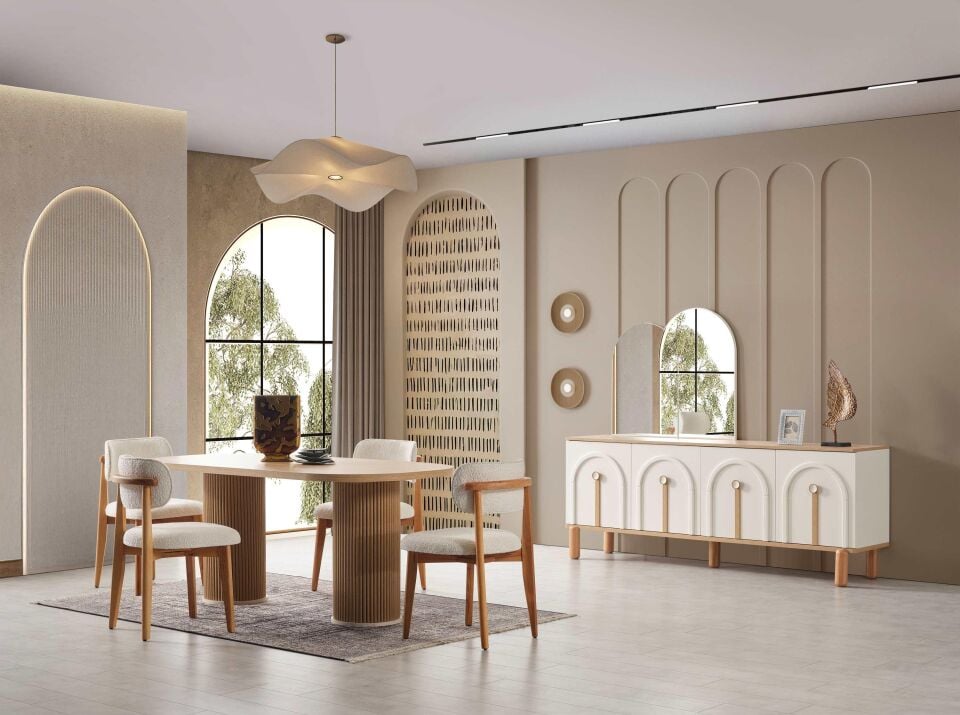 Bym Bahar Yemek Odası Takımı