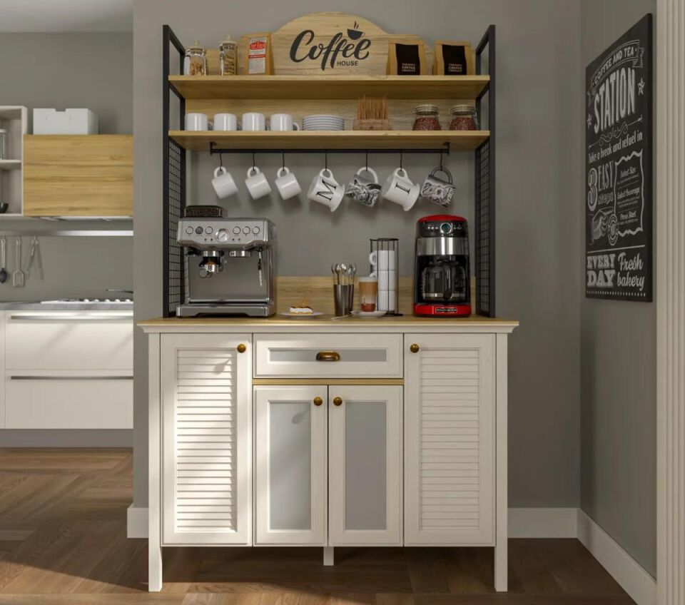 Skr Misto Kahve Dolabı (Siyah) FRN-21027