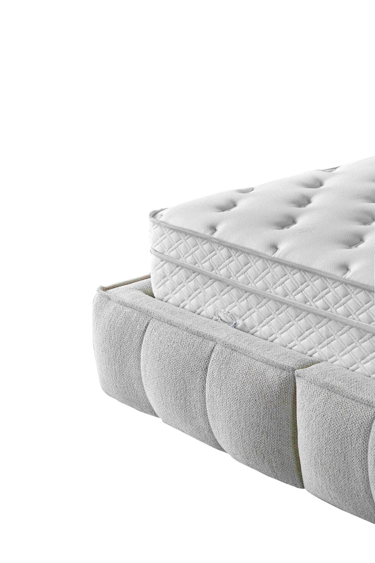 Arn Pera 160 Lık Amortisörlü Karyola (Başlık Dahil)