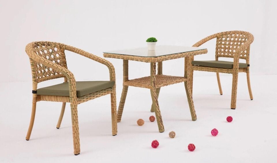 Sdr Lima Çay Seti 1+1+Masa Elvan