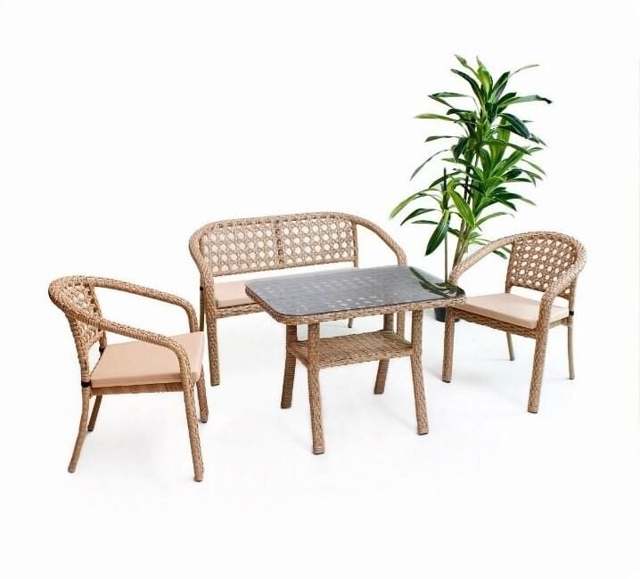 Sdr Lima Çay Seti 2+1+1+Masa Eskitme