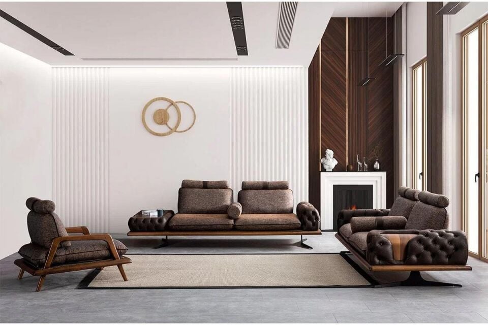 Rll Pisa Koltuk Takımı 3+3+1