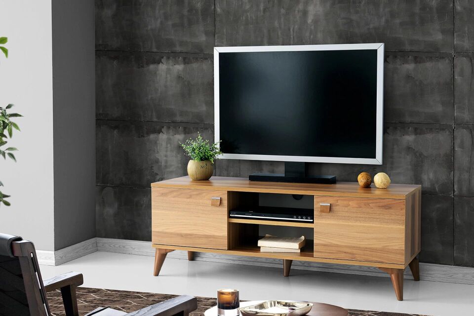 Src 3470 Carina Tv Sehpası 130 Lık Ceviz