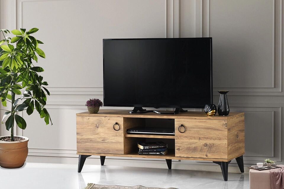 Src 3469 Carina Tv Sehpası 130 Lık Çam