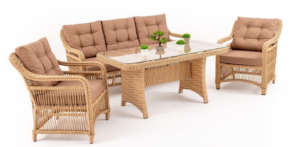 Sdr Milano Oturma Grubu 3+1+1+Masa Kahve