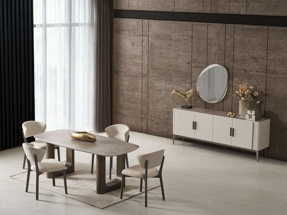 Bg Aura Yemek Odası Takımı (Soft)