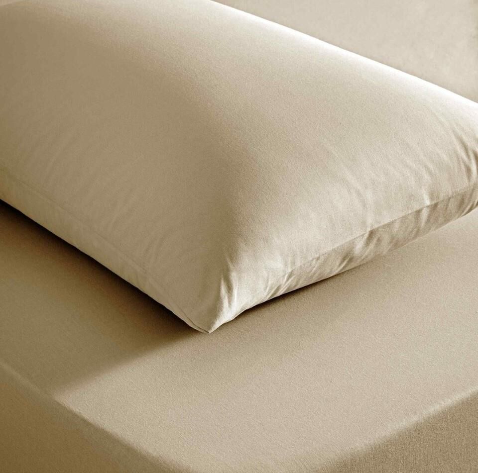 Taç Rf Color Dreams Fitted Çarşaf Seti Vizon Çift Kişilik