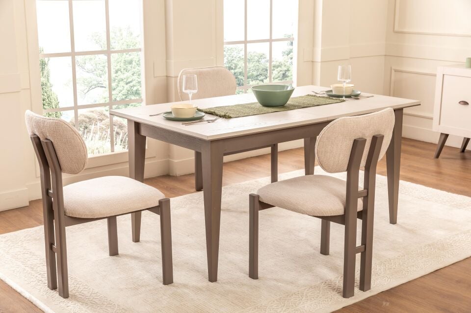 Krk Moss Açılır Yemek Masası