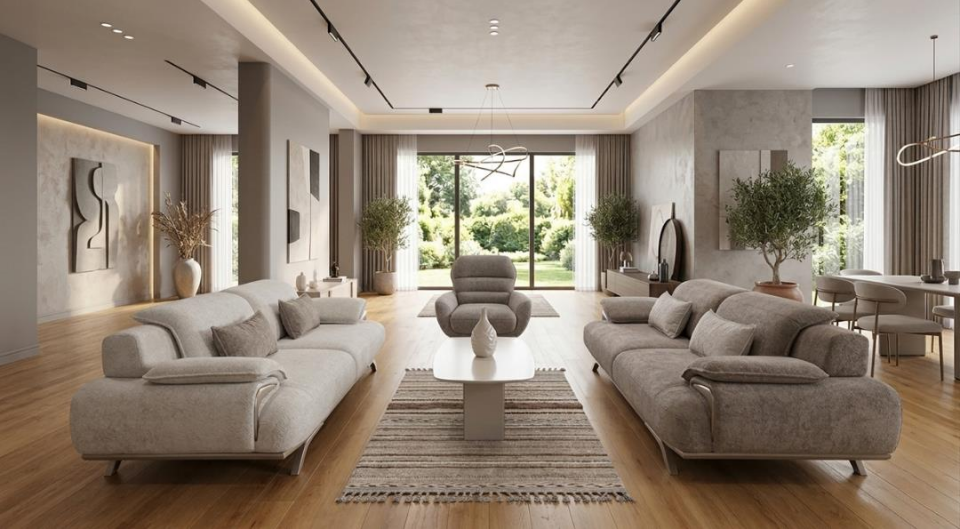 Prl Berra Koltuk Takımı 3+3+1