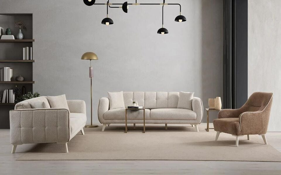 Dk Simena Koltuk Takımı 3+3+1