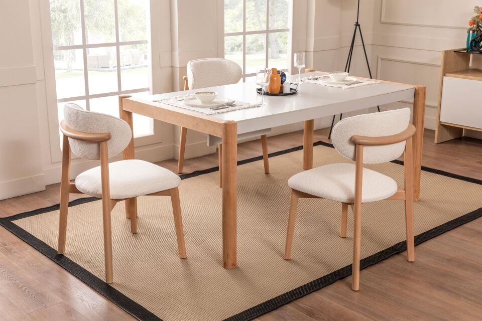 Krk Natura Açılır Yemek Masası