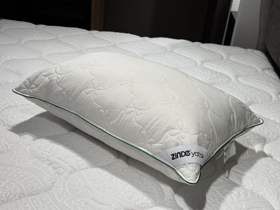 Zinde Bambu Yastık 50*70 Saten Tek Biye