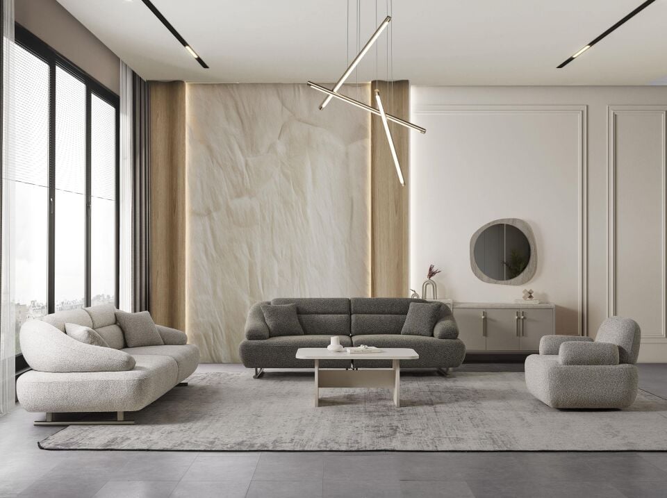 Bg Selene Koltuk Takımı 3+3+1