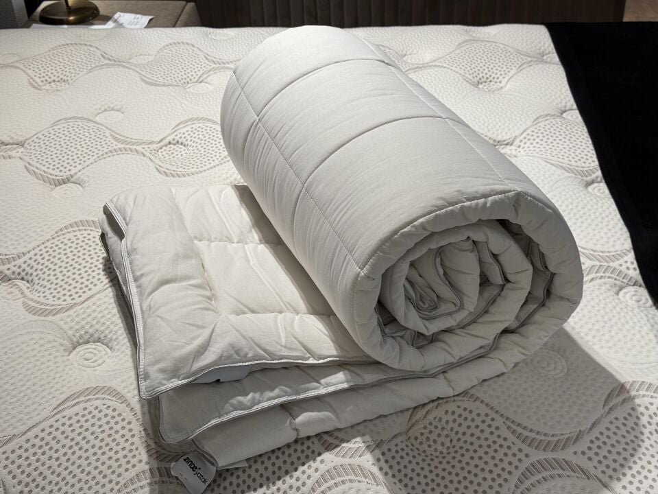 Zinde Pamuk Yorgan 155*215 Saten Tek Biye