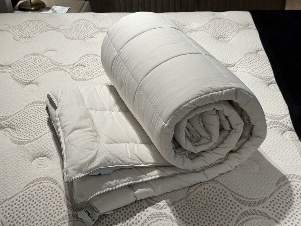 Zinde Pamuk Yorgan 195*215 Saten Tek Biye