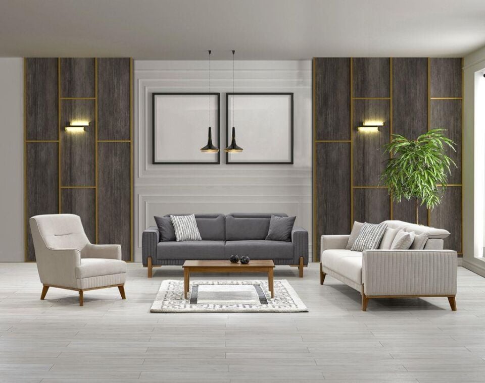 Rht Bulut Koltuk Takımı 3+3+1