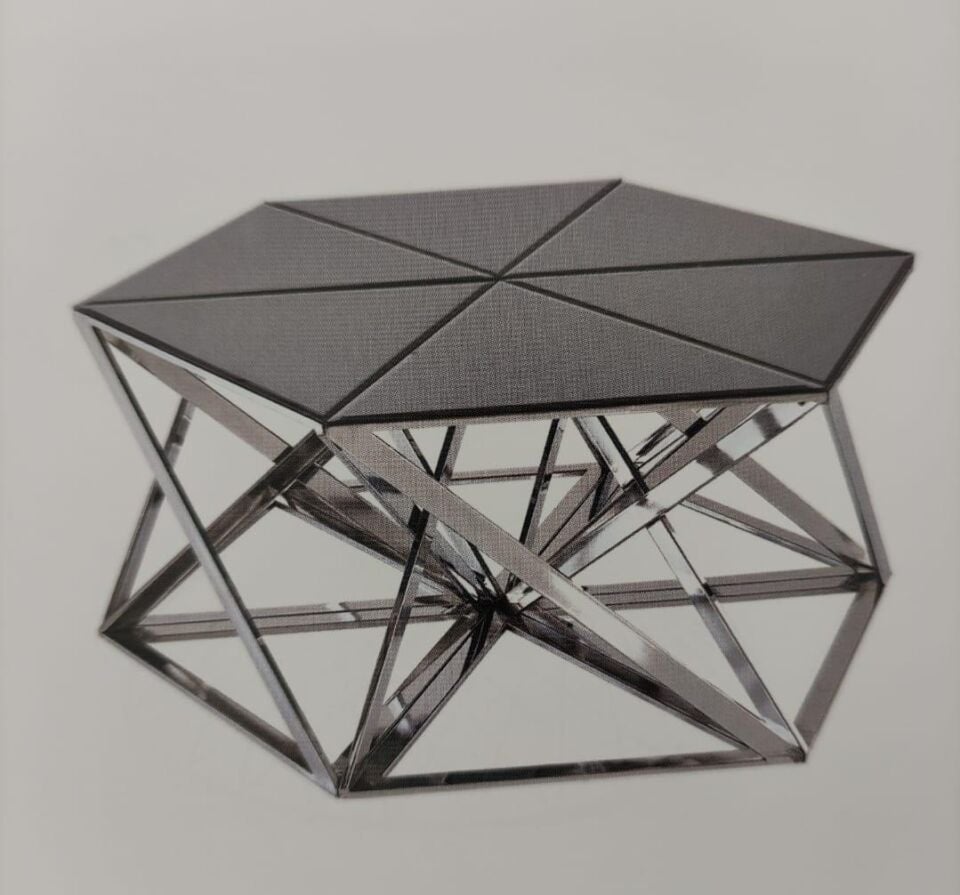 Src 4465 Prizma Krom Orta Sehpa