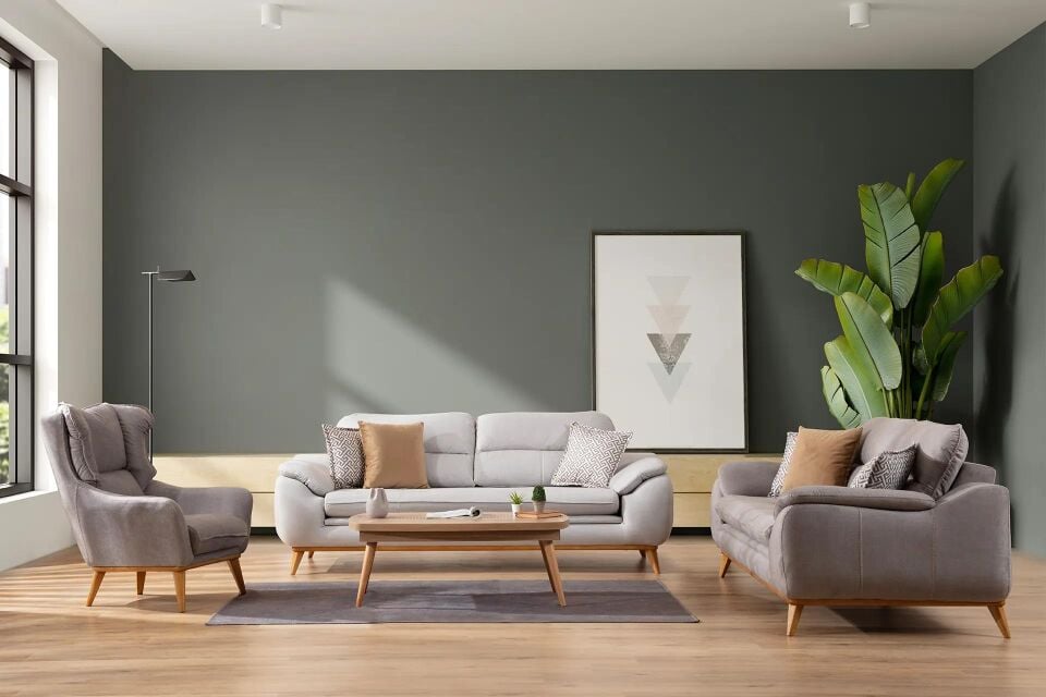 Cas Lucas Koltuk Takımı 3+3+1