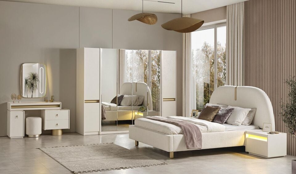 Dmx Rio Delux Akordion Yatak Odası Takımı